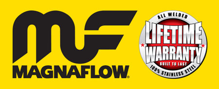 Magnaflow Logo Lifetime warranty