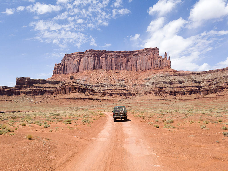 Discovery I on White Rim Road