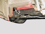 route the box wiring along side of the right bumper lights wiring