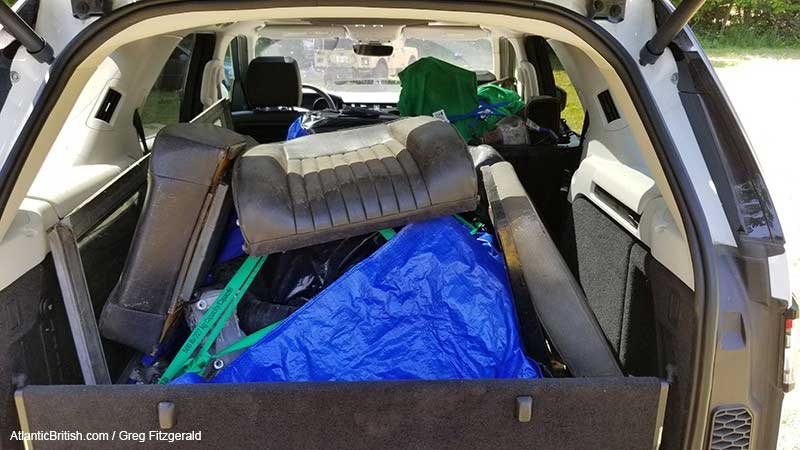 Full Cargo Space On Land Rover Discovery 5