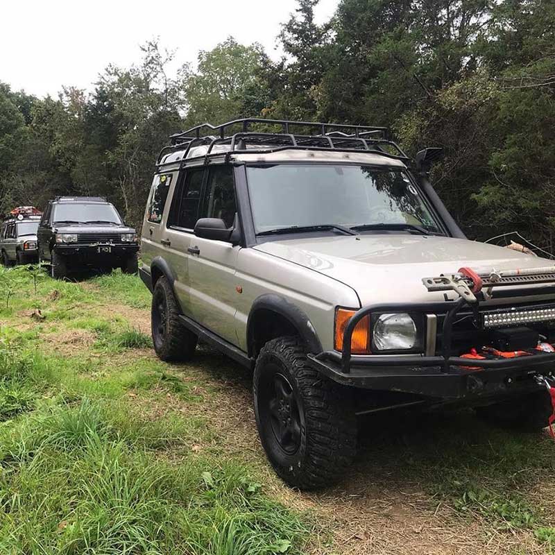 Rover Line At Mid-Atlantic Rally