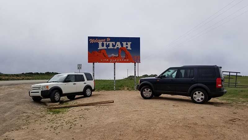 LR3 by Welcome To Utah Sign