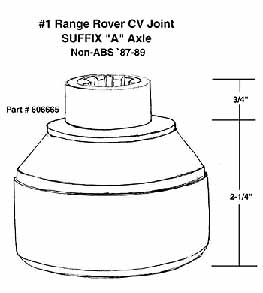 Range Rover CV Joint